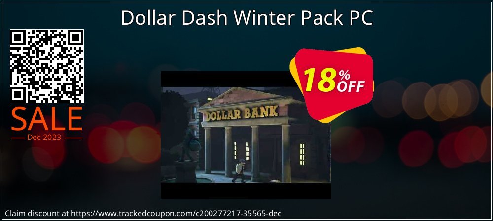 Dollar Dash Winter Pack PC coupon on National French Fry Day discount