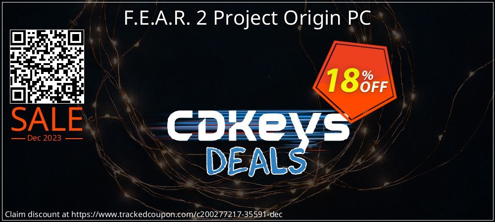 F.E.A.R. 2 Project Origin PC coupon on National French Fry Day offer