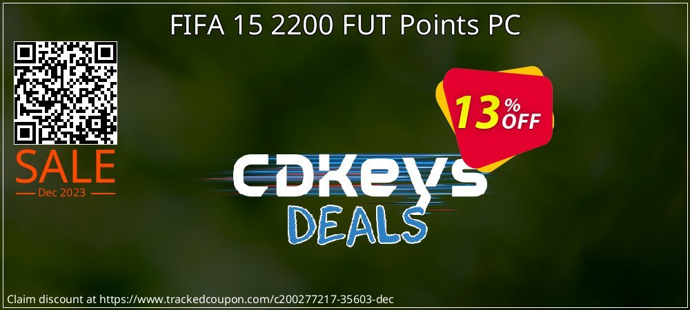 FIFA 15 2200 FUT Points PC coupon on World Chocolate Day offering sales