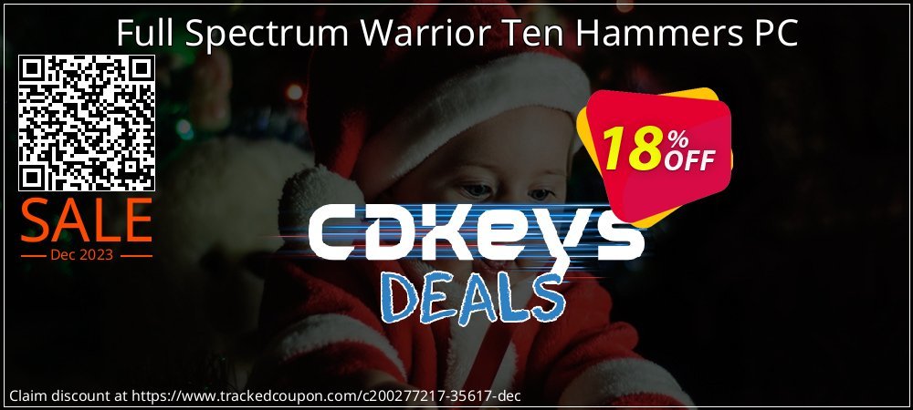 Full Spectrum Warrior Ten Hammers PC coupon on National French Fry Day deals