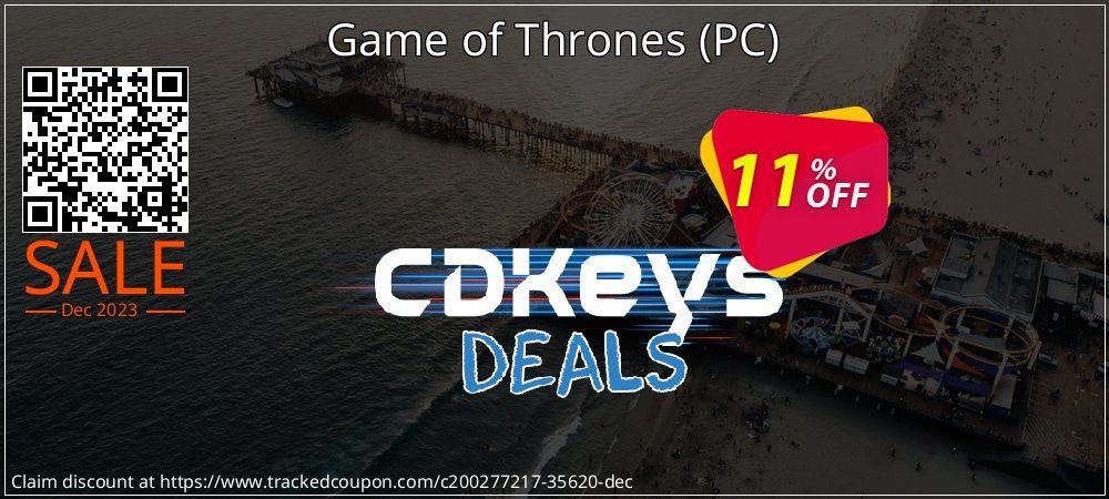 Game of Thrones - PC  coupon on World Bicycle Day discount