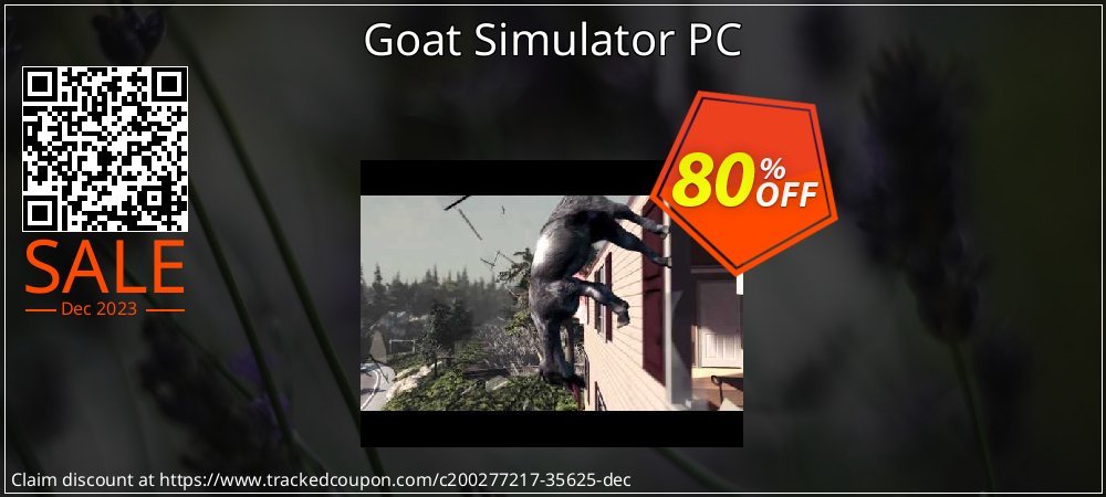 Goat Simulator PC coupon on Hug Holiday promotions