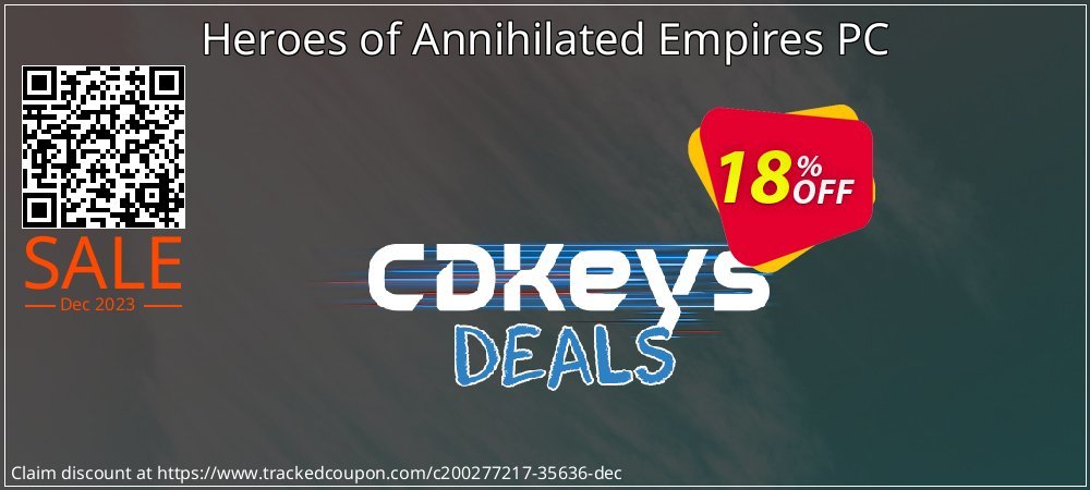 Heroes of Annihilated Empires PC coupon on 	National Kissing Day deals
