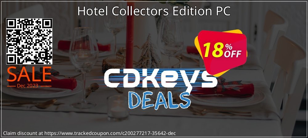 Hotel Collectors Edition PC coupon on National Cheese Day discounts