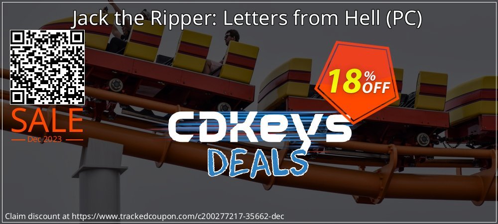 Jack the Ripper: Letters from Hell - PC  coupon on 	National Kissing Day sales