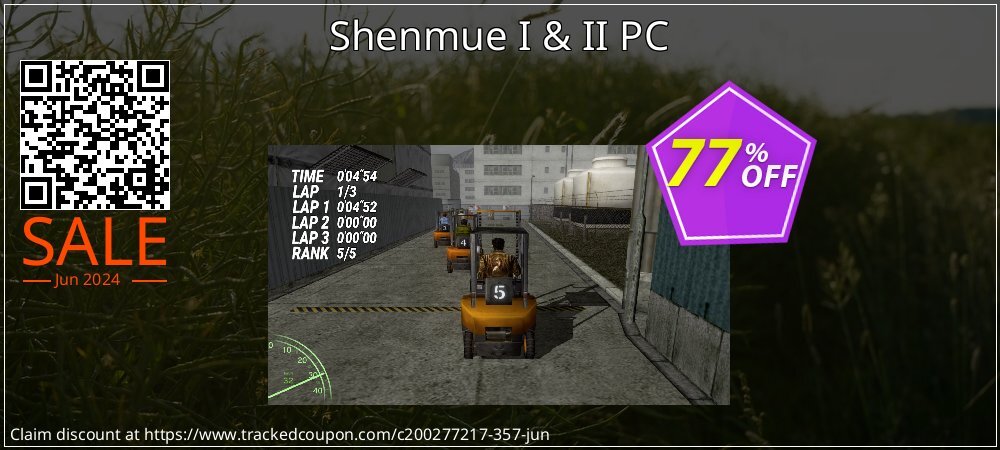 Shenmue I & II PC coupon on Father's Day offer