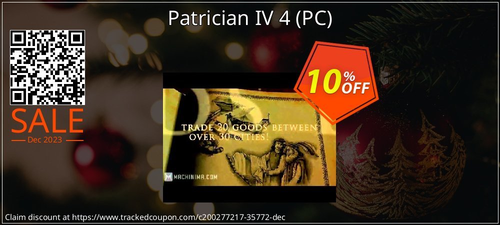 Patrician IV 4 - PC  coupon on National Cheese Day offer