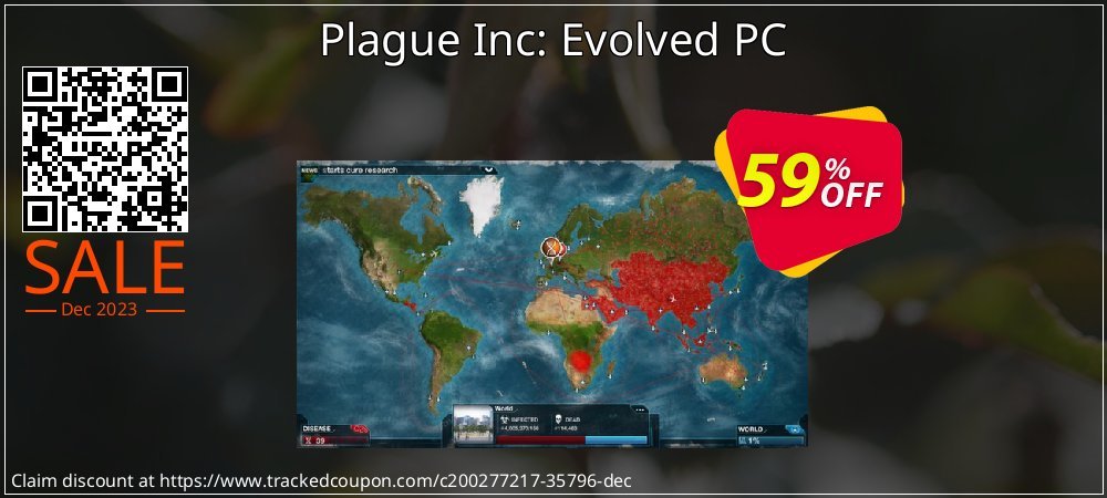 Plague Inc: Evolved PC coupon on Summer promotions