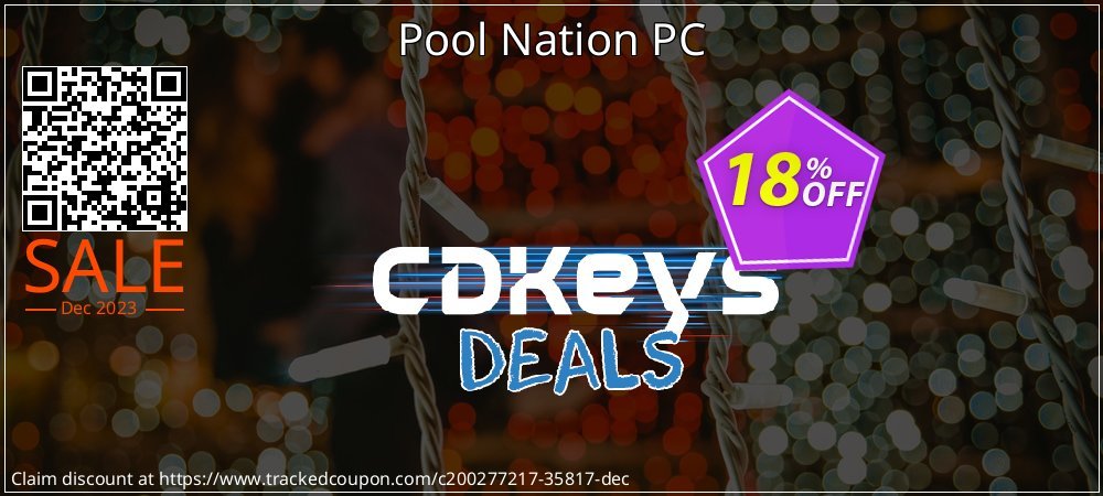 Pool Nation PC coupon on World Oceans Day offer