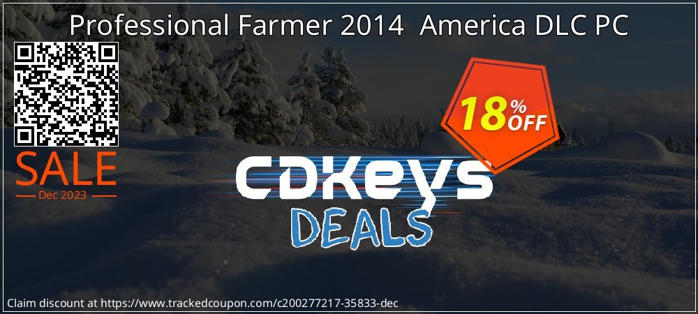 Professional Farmer 2014  America DLC PC coupon on Hug Holiday sales