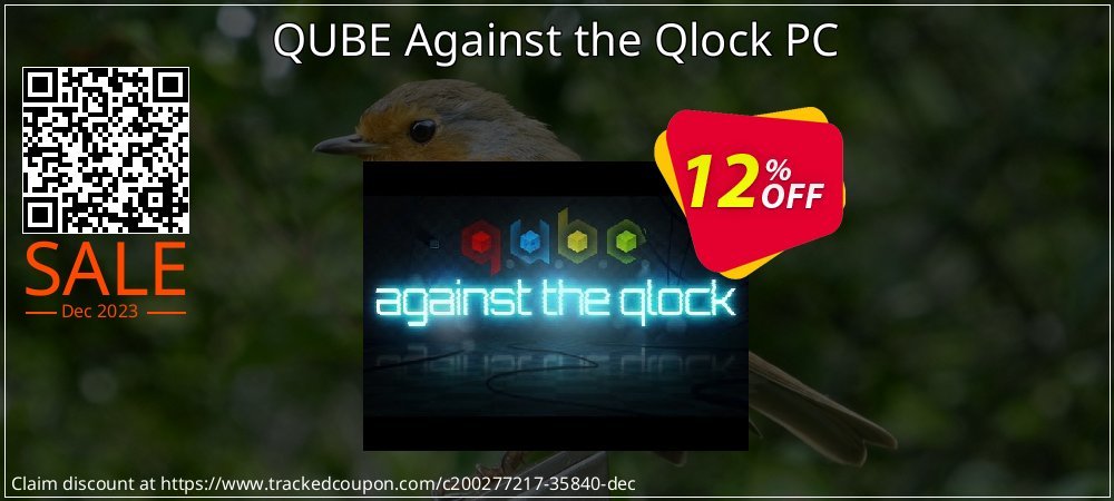 QUBE Against the Qlock PC coupon on Egg Day discounts
