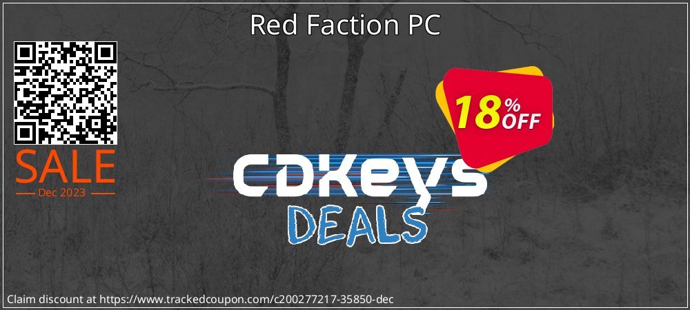 Red Faction PC coupon on National Cheese Day promotions