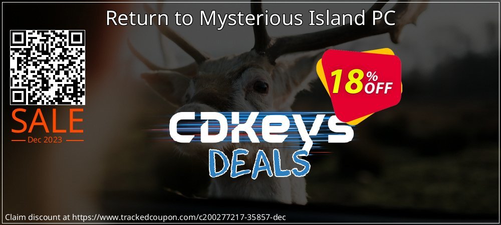Return to Mysterious Island PC coupon on 	National Kissing Day super sale