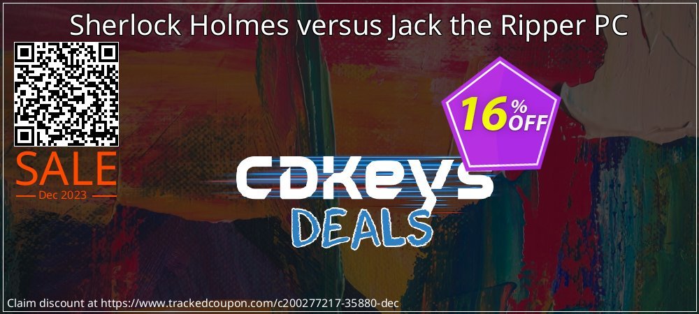 Sherlock Holmes versus Jack the Ripper PC coupon on World Bicycle Day offer