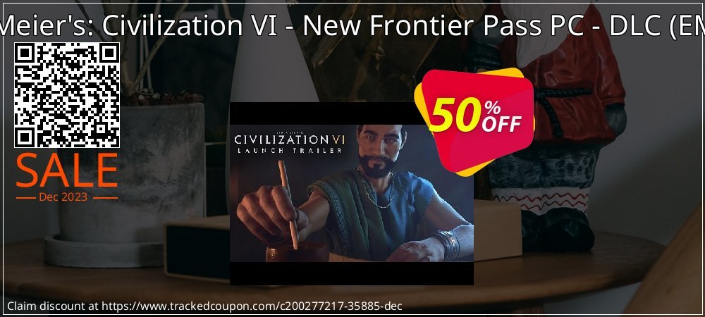 Sid Meier's: Civilization VI - New Frontier Pass PC - DLC - EMEA  coupon on Hug Holiday discounts