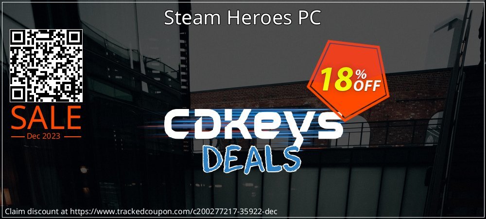 Steam Heroes PC coupon on 	National Kissing Day promotions