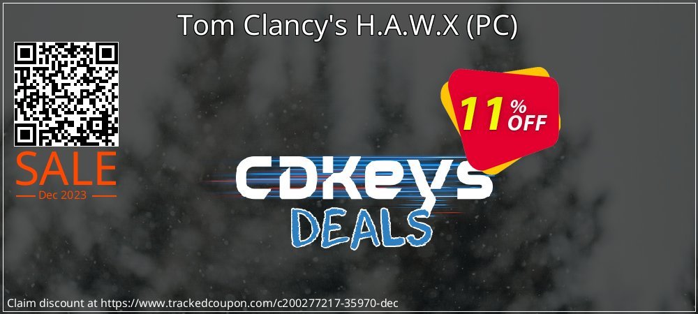 Tom Clancy's H.A.W.X - PC  coupon on Egg Day offer