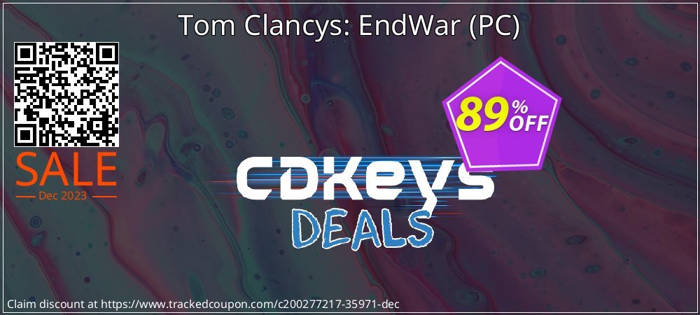 Tom Clancys: EndWar - PC  coupon on World Bicycle Day discount