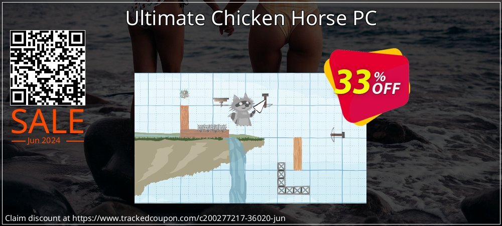 Ultimate Chicken Horse PC coupon on World Bicycle Day discounts