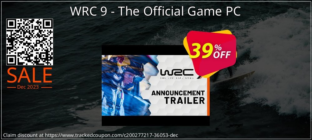 WRC 9 - The Official Game PC coupon on Emoji Day offering sales