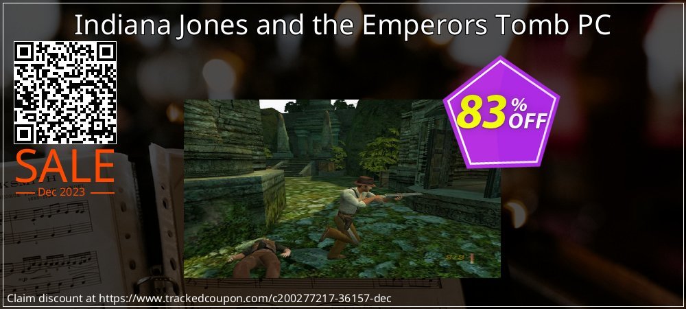 Indiana Jones and the Emperors Tomb PC coupon on Emoji Day deals