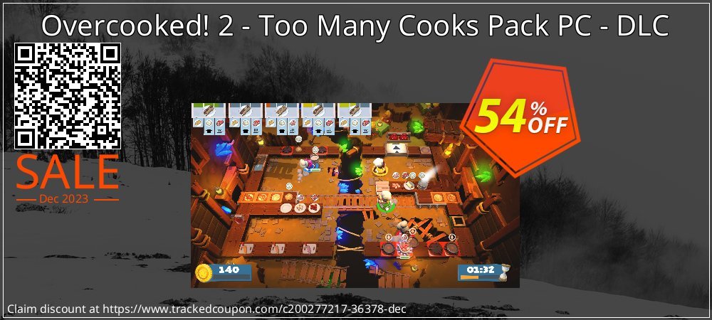 Overcooked! 2 - Too Many Cooks Pack PC - DLC coupon on World Day of Music offering sales