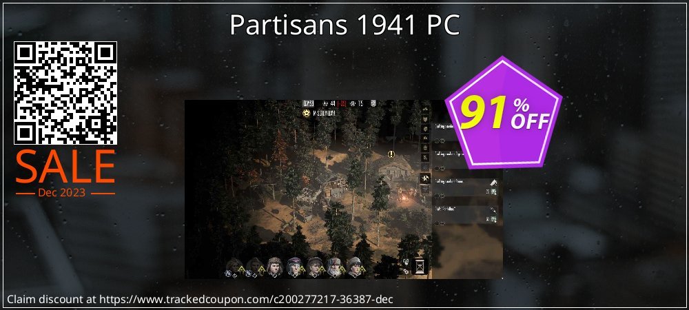 Partisans 1941 PC coupon on Video Game Day super sale