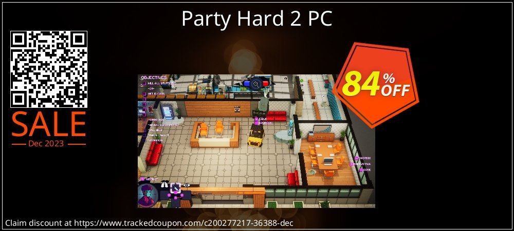 Party Hard 2 PC coupon on World Population Day discounts