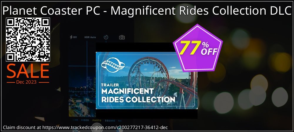 Planet Coaster PC - Magnificent Rides Collection DLC coupon on Egg Day discount