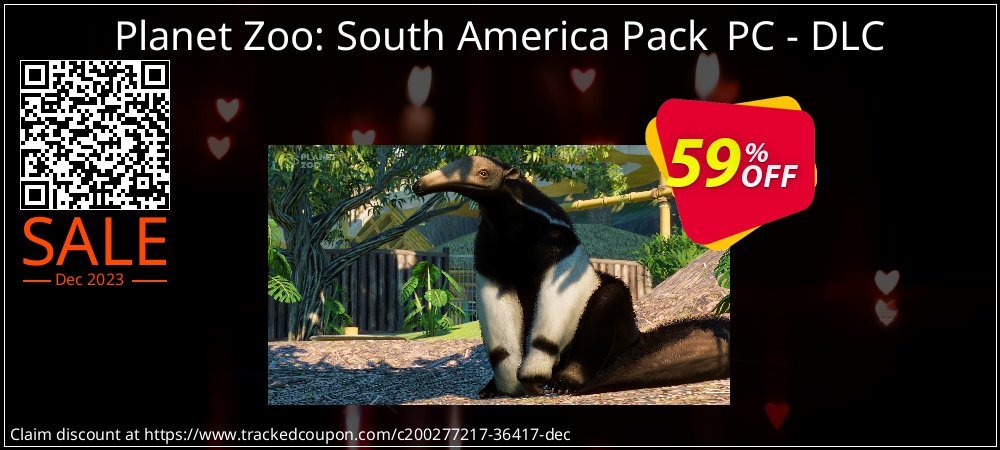 Planet Zoo: South America Pack  PC - DLC coupon on World Day of Music promotions