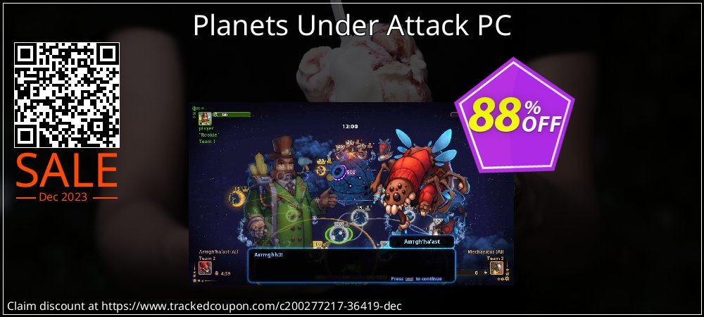 Planets Under Attack PC coupon on Summer offer