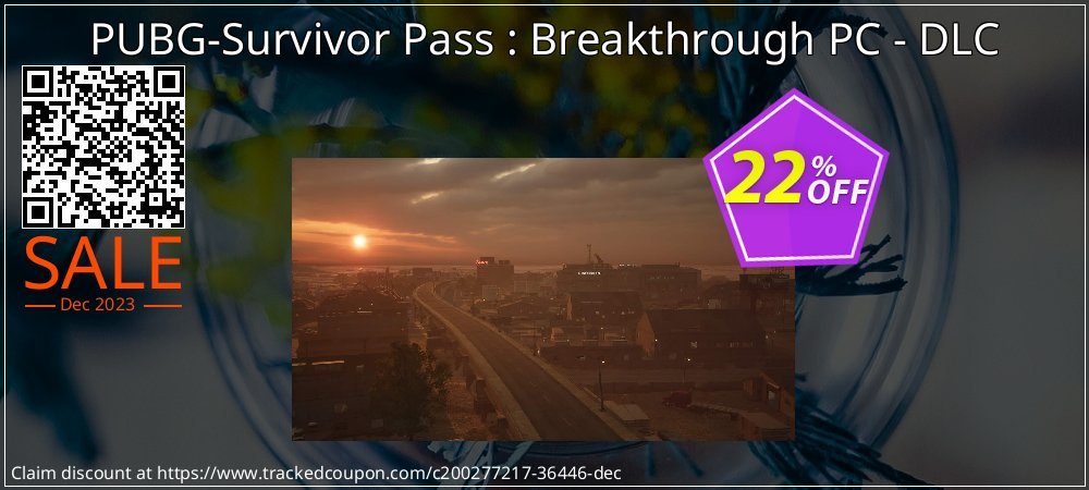 PUBG-Survivor Pass : Breakthrough PC - DLC coupon on National Bikini Day offer