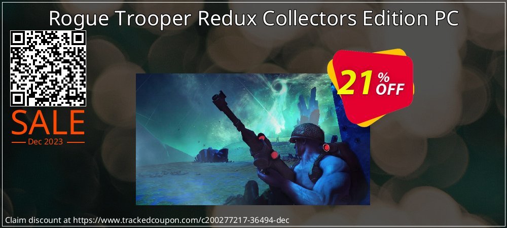 Rogue Trooper Redux Collectors Edition PC coupon on Tattoo Day offering sales