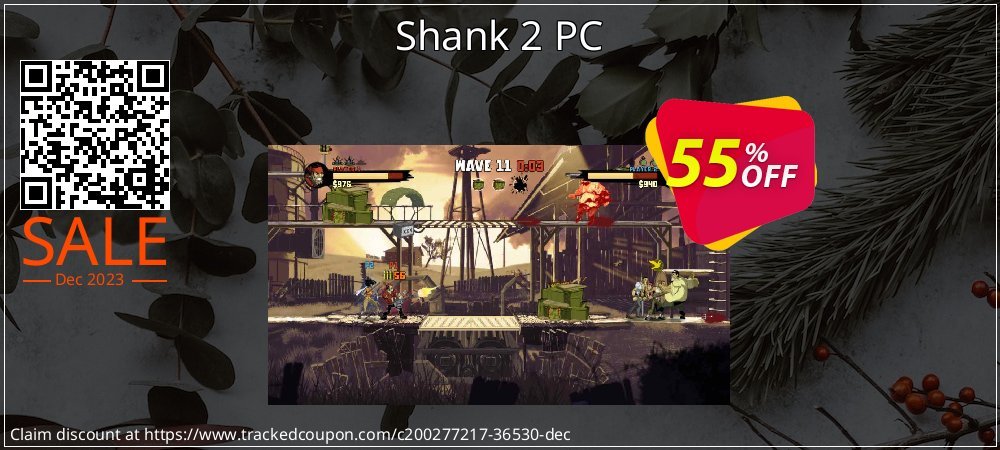Shank 2 PC coupon on Video Game Day offering sales