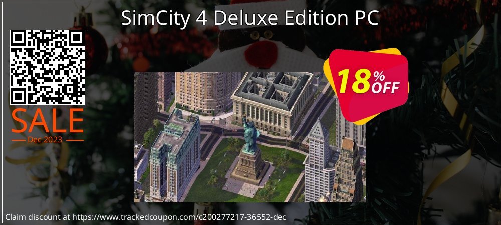 SimCity 4 Deluxe Edition PC coupon on National Cheese Day promotions