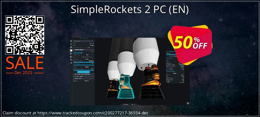 SimpleRockets 2 PC - EN  coupon on World UFO Day offer