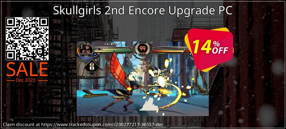 Skullgirls 2nd Encore Upgrade PC coupon on World Population Day offering sales