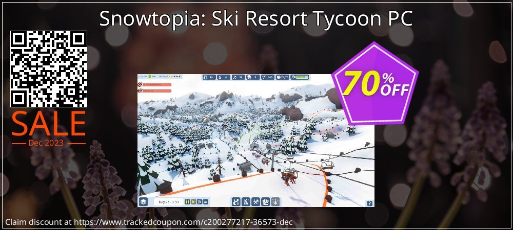 Snowtopia: Ski Resort Tycoon PC coupon on Emoji Day discount