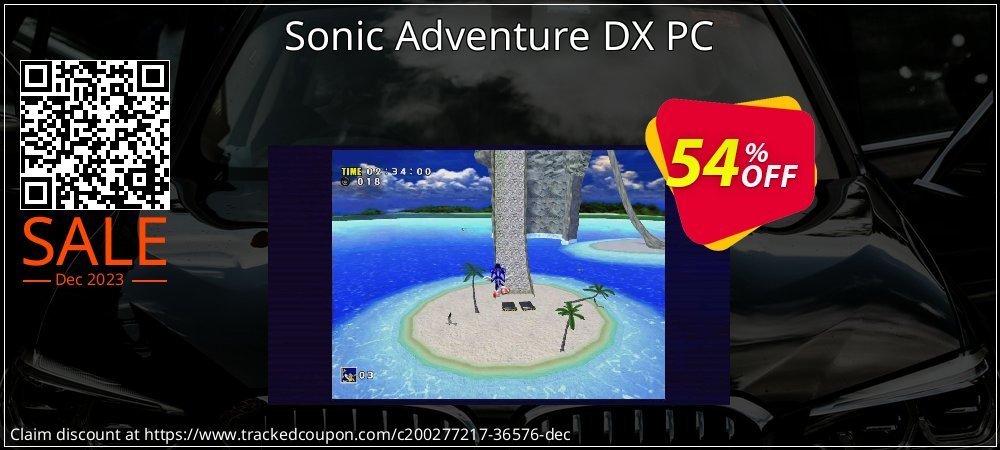 Sonic Adventure DX PC coupon on National Bikini Day super sale