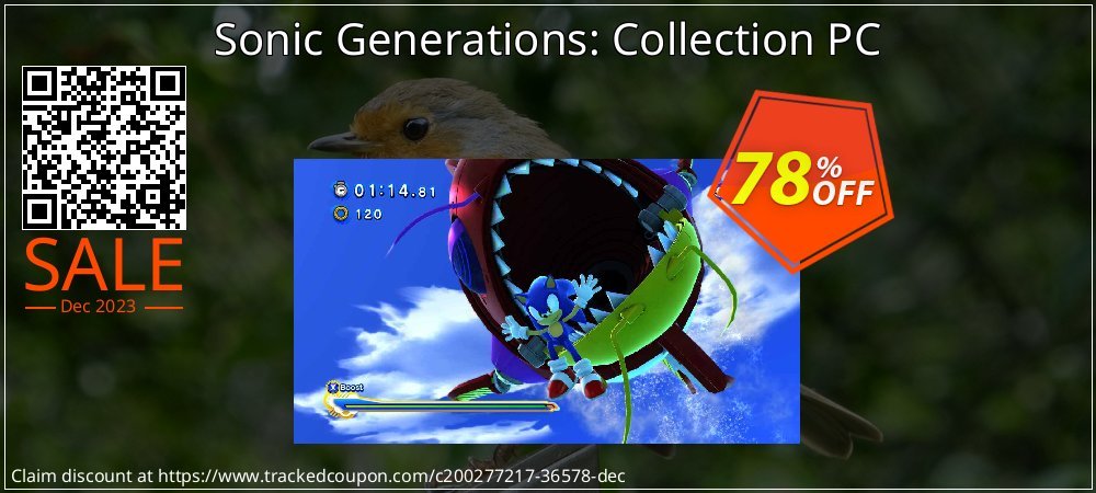 Sonic Generations: Collection PC coupon on World Chocolate Day promotions