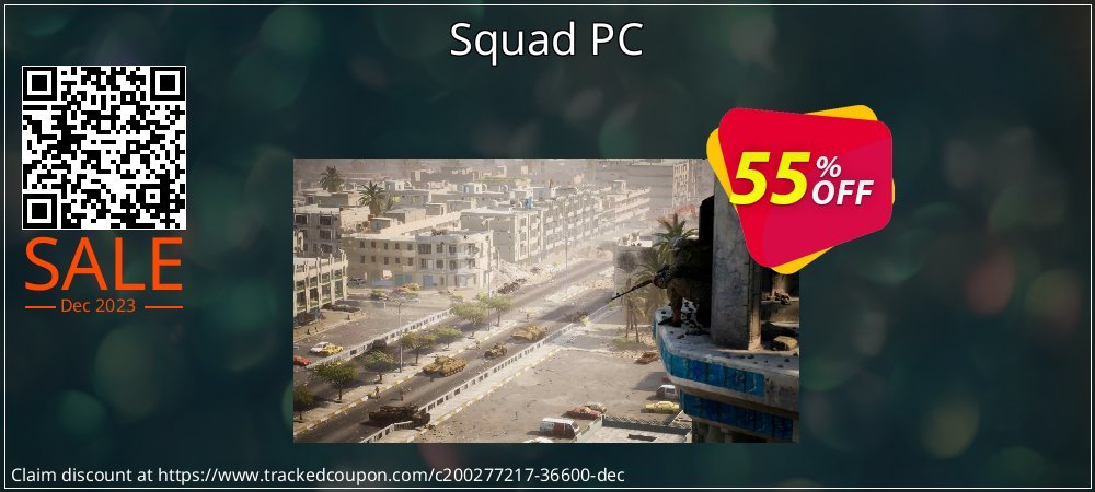Squad PC coupon on Hug Holiday offer