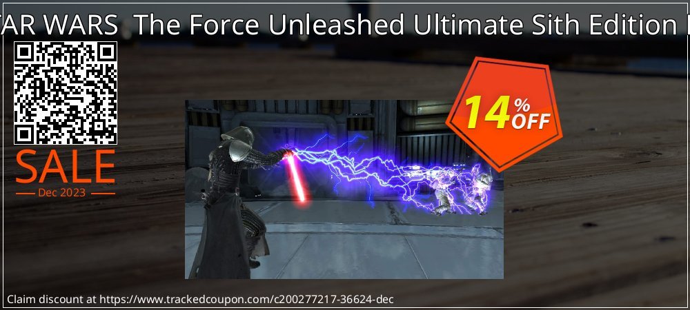 STAR WARS  The Force Unleashed Ultimate Sith Edition PC coupon on Tattoo Day sales