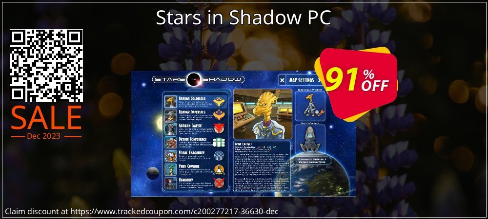 Stars in Shadow PC coupon on World Chocolate Day super sale
