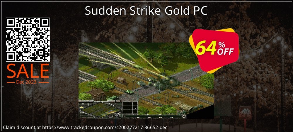 Sudden Strike Gold PC coupon on Hug Holiday sales