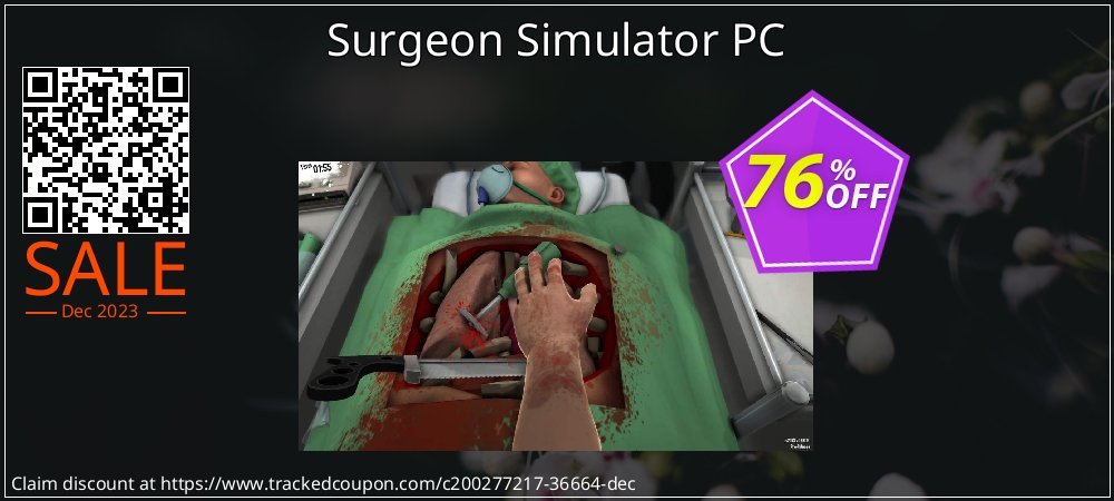 Surgeon Simulator PC coupon on Emoji Day offering discount