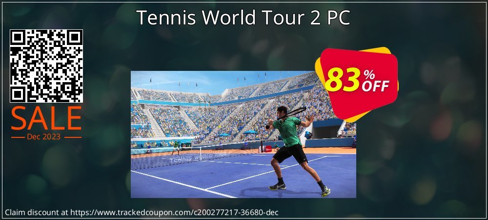 Tennis World Tour 2 PC coupon on Summer deals
