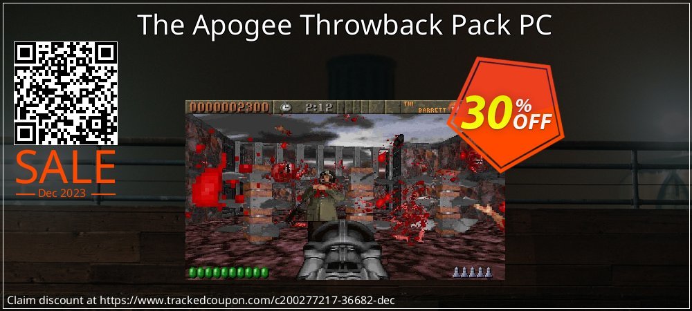 The Apogee Throwback Pack PC coupon on World Chocolate Day offering discount