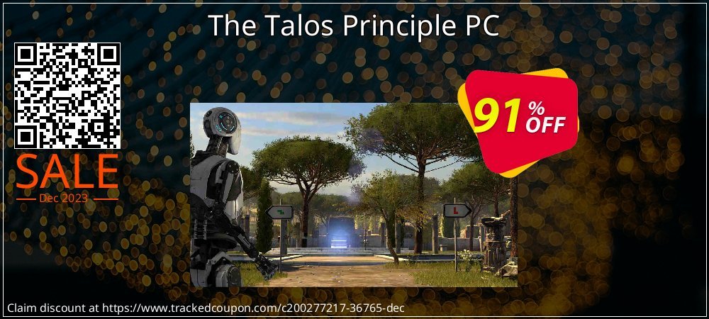 The Talos Principle PC coupon on World Population Day super sale