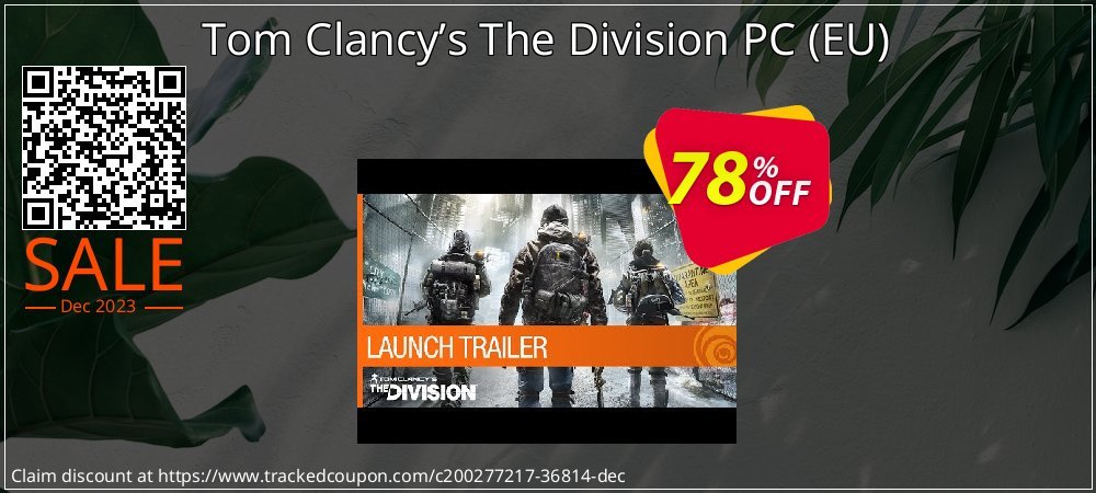 Tom Clancy’s The Division PC - EU  coupon on World UFO Day deals
