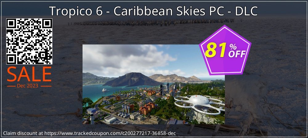 Tropico 6 - Caribbean Skies PC - DLC coupon on Tattoo Day sales